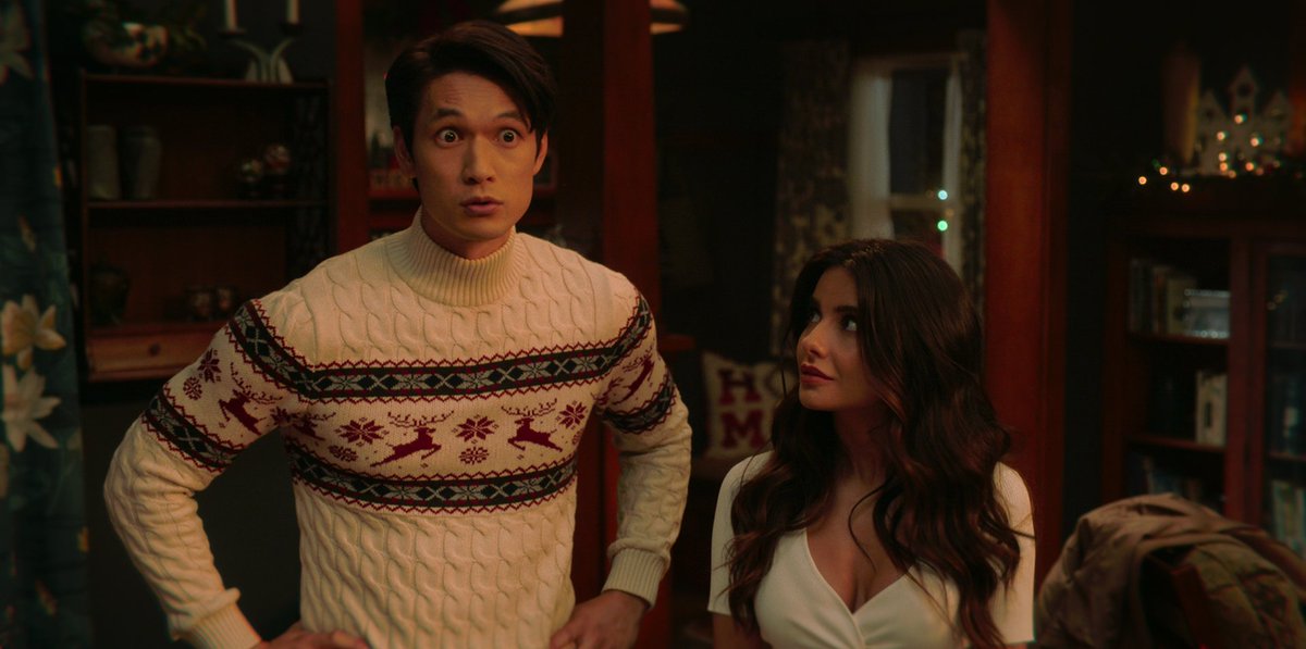 NetflixTudum's tweet photo. Harry Shum Jr. really is the icing on the cake that is LOVE HARD https://t.co/5vMoSF3B4B