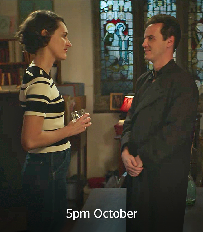 PrimeVideo's tweet photo. Daylight Saving Time is just the universe giving you some mood lighting 😉 https://t.co/O1XH1PFvrg