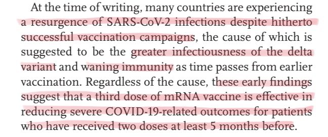 Hat jemand schon herausgefunden, welcher „unbekannte Faktor“ nun die Welle in Israel gebrochen hat, wenn es laut #Streeck nicht die Boosterimpfung war?

Ich tippe ja auf Zitrone und Ingwer. 🧐

Studien sind auch irgendwie überbewertet. thelancet.com/journals/lance…