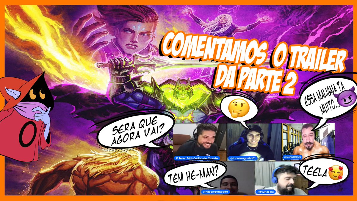 ngfsemlimites's tweet photo. https://t.co/Nmzo7kKkHB
☝🏼☝🏼☝🏼
Bora analisar o Trailer da parte 2 do He-Man da Netflix!
#heman #hemannetflix #hemansalvandoeternia #MOTUSalvandoeternia #MotURevelation #Esqueleto #maligna #gorpo #mentor #Skeletor #Teela #Feiticeira https://t.co/Bnpi64ZCFi