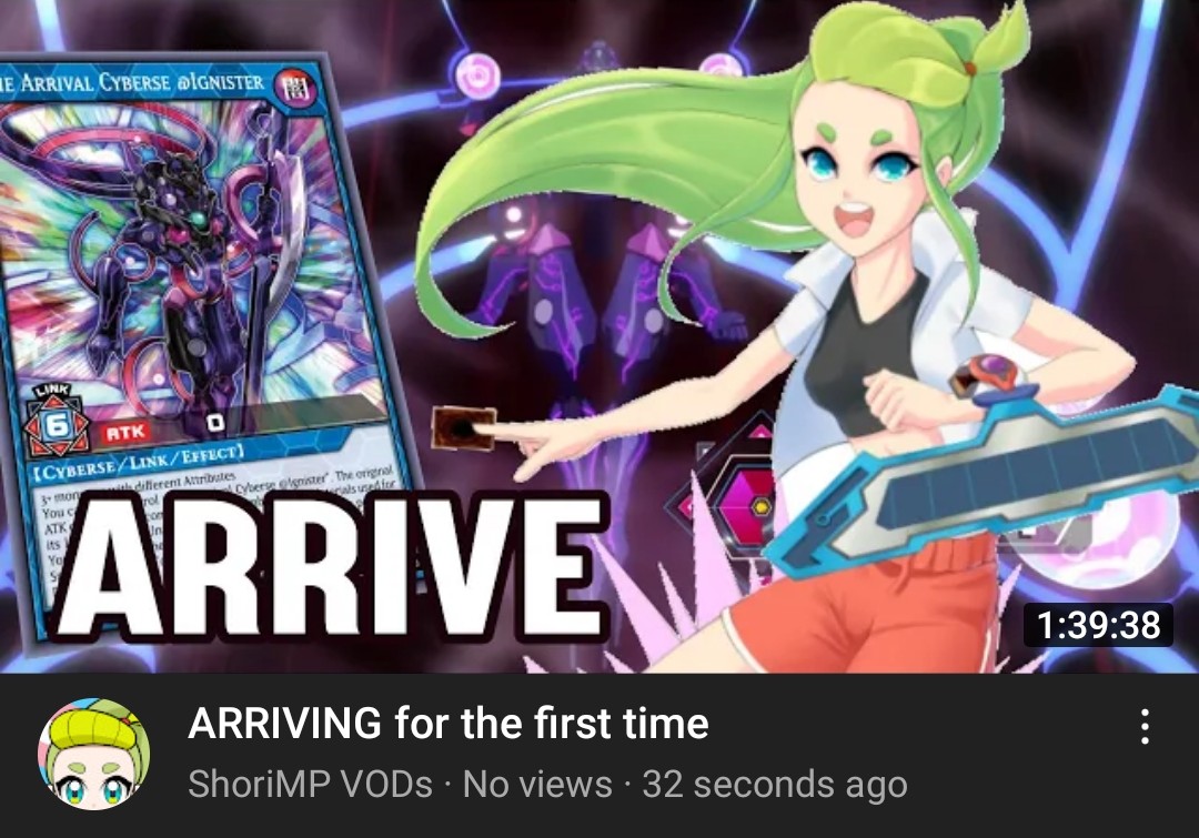 ShoriMP's tweet photo. VOD UP!!
Playing @ Ignisters!
Link in comments!
#yugioh #ignister #cyberse #vrains #codetalker https://t.co/yYOXt8oYck