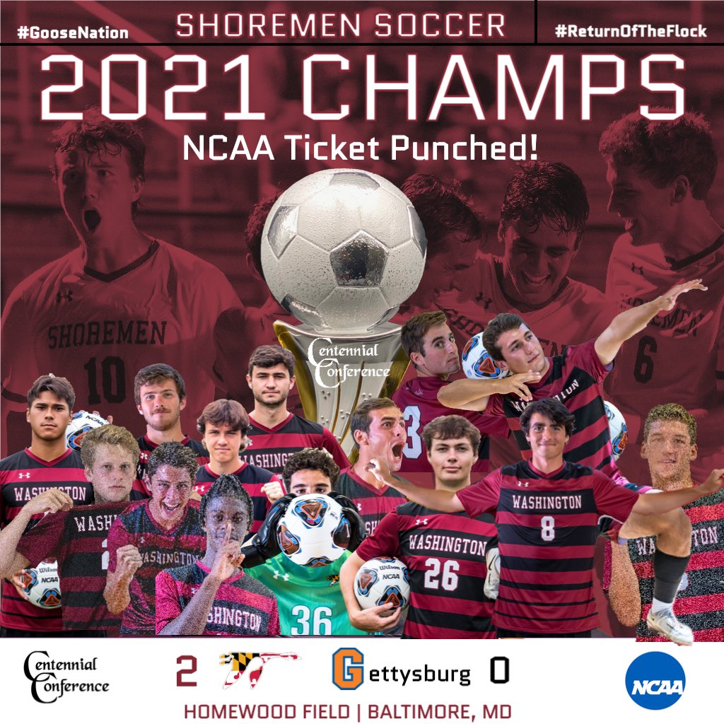 washcollsports's tweet image. @CentennialConf Champions! #GooaeNation