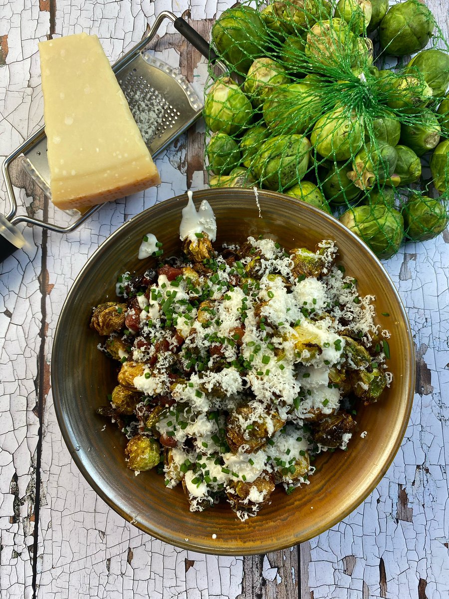 chefjokeeffe's tweet photo. Don’t like sprouts? Well just deep fry them 😜. 

See ya on @IrelandAMVMTV tomorrow morning from 7am. 📹📺 https://t.co/ub8zVtMmHP