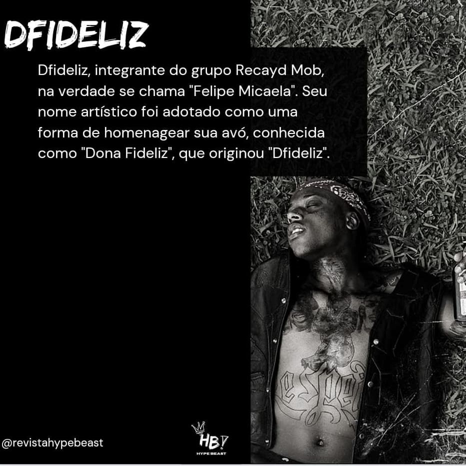hypebosss's tweet photo. Djonga, Xamã, Dfideliz... No rap é bastante comum que os artistas adotem nomes artísticos e sigam com eles por toda sua carreira. Mas você sabe significado de alguns dos mais famosos? Vem que a Hype Beast explica! https://t.co/HtHOxkKgZo