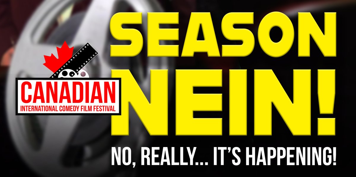 cdncomedyfest's tweet photo. The rescheduled, rescheduled #CICFF2021 #season9 film screening night is happening Nov 21st at @myparktheatre ! Get your tix now! https://t.co/HJK5yUZHDV https://t.co/enpnSZ9uBZ