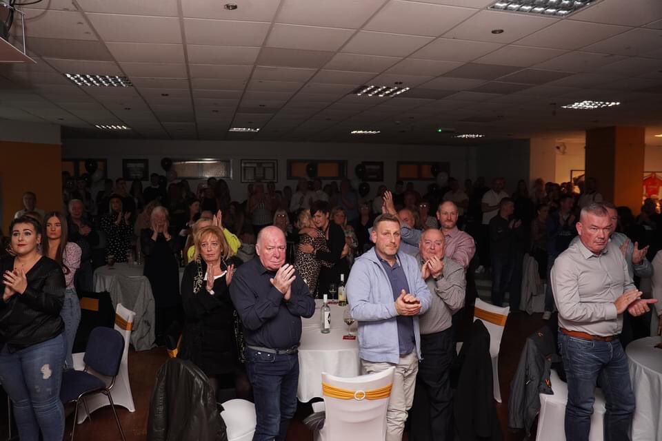 ardoynegac's tweet photo. Amazing night in memory of our friend Eamon. A true Gael who is fondly remembered by all. ⚫️⚪️

https://t.co/rk7bSxIeDa https://t.co/TGzRMbCzKx