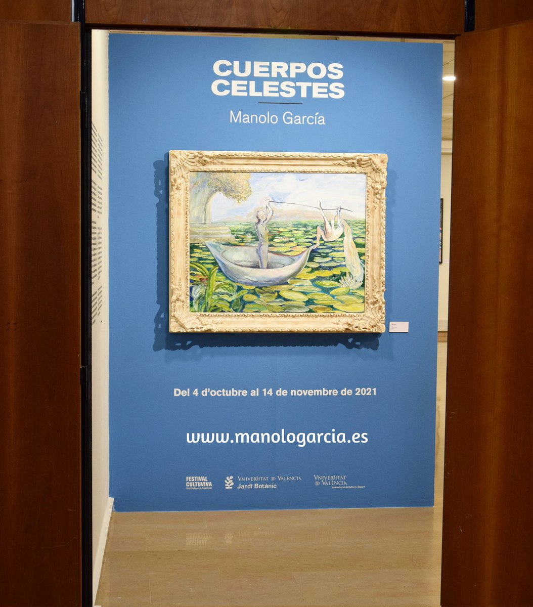 Detrás de estas puertas está la exposición 'Cuerpos Celestes' de Manolo García. Muy pronto, video recorriendo la exposición en el que podréis ver todos los cuadros expuestos en ella.

#ManoloGarcía #Exposición #CuerposCelestes #JardínBotánico #UniversidadDeValencia