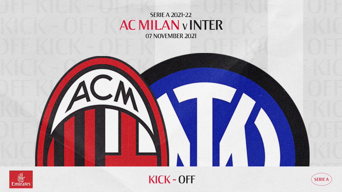 acmilan's tweet photo. Here we go. FORZA RAGAZZI! 🔴⚫

#MilanInter #SempreMilan @emirates https://t.co/DsZQaxTKj9