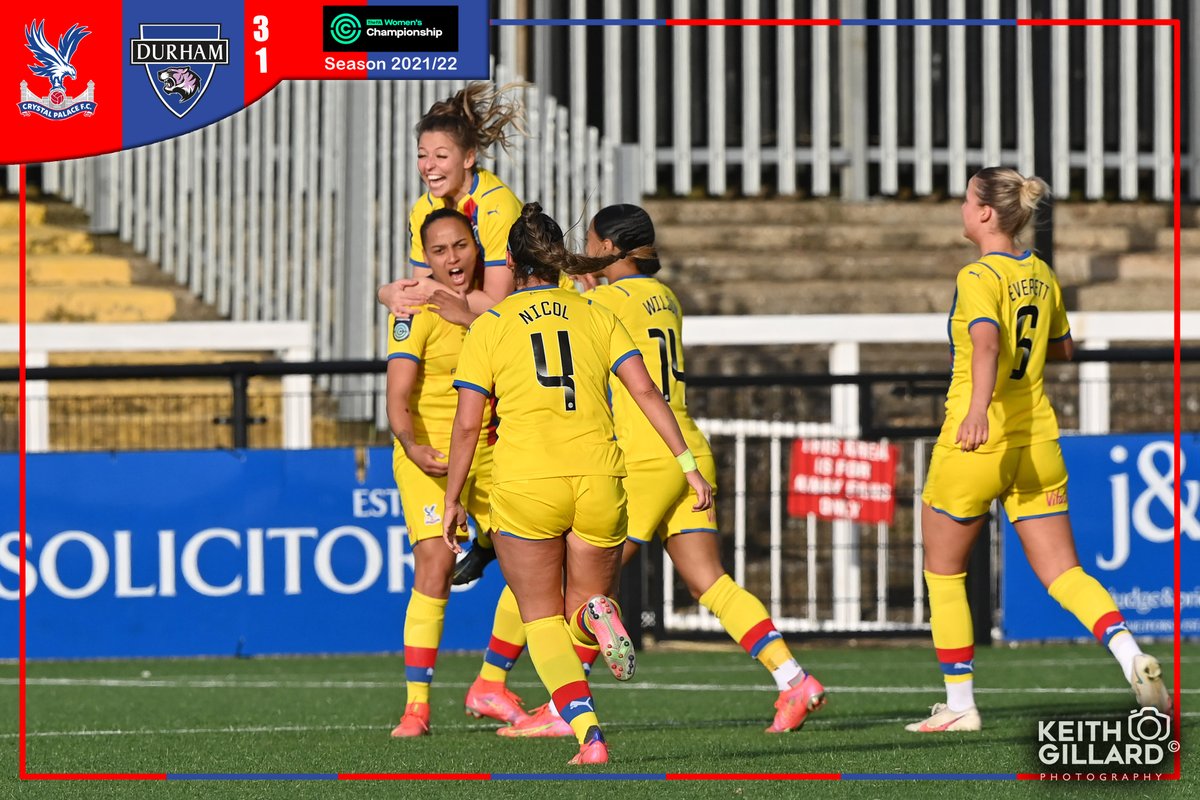 KGtopsnapper's tweet photo. Gallery from the @FAWomensChamp match between @cpfc_w and @DurhamWFC 
Palace running out 3-1 winners over the league leaders.

https://t.co/fZOICPLWNY

#CPFC #CPWFC #CrystalPalacefc #CRYvDUR #FAWC #FAWomensChampionship https://t.co/Xlc9kSs0SI