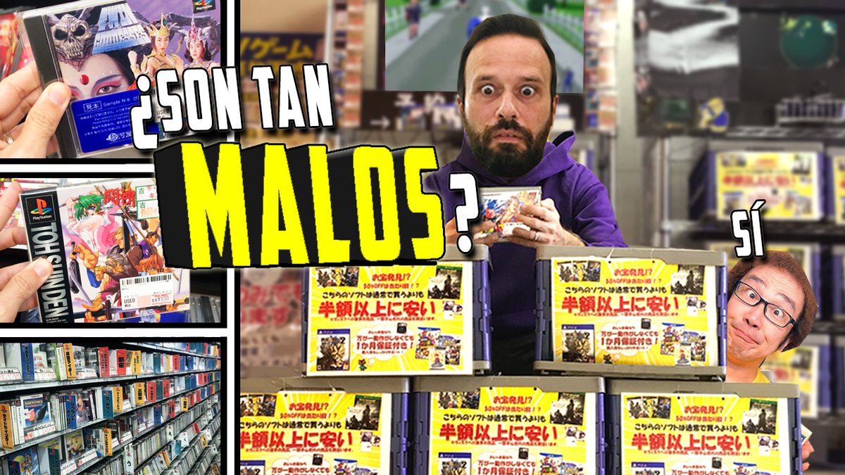 CreativoenJapon's tweet photo. PLAYSTATION tuvo grandísimos juegos pero también grandísimos TRUÑOS 💩 En el vídeo de hoy buscaremos los peores juegos (KUSOGE) según los japoneses ^^
Aquí👉https://t.co/SW8GsBwFLg
¿Serán tan malos? 🙈
¡GRACIAS por compartir con RT! https://t.co/mtlS36tpsQ