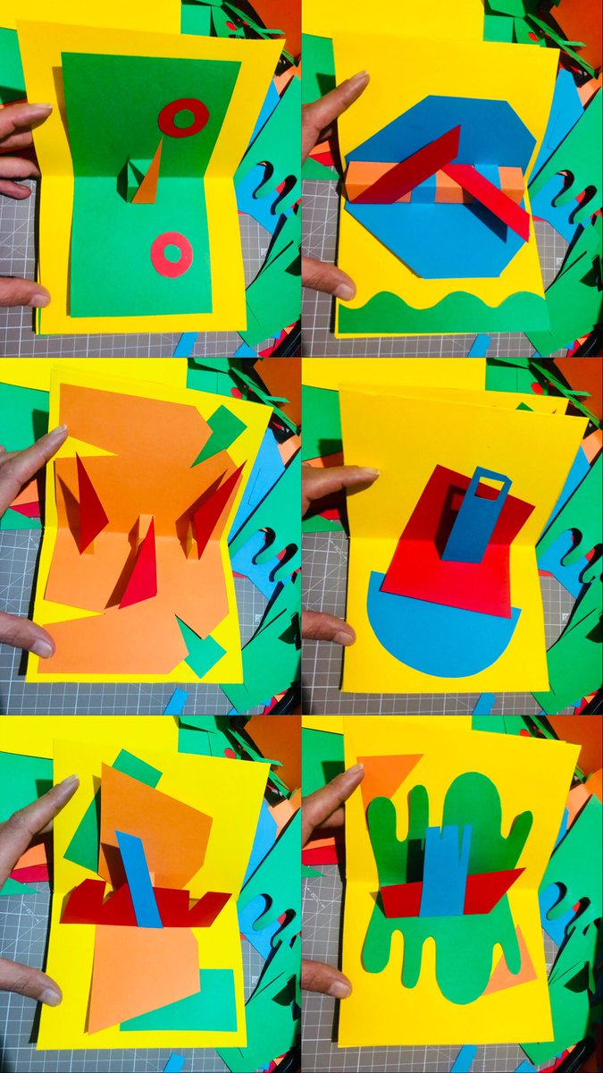 paoletta1009's tweet photo. A nice afternoon making #popup books!
#makevember #day7 https://t.co/wSaMSyrc9C