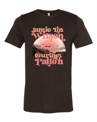 jamielinwilson's tweet photo. After all these years, Courtney and I FINALLY made a ✨combo✨ shirt!! Get em while they’re hot!!
Head over to https://t.co/WMlPvAXiCj!
#jamielinwilson #courtneypatton #texasmusic #newmerch https://t.co/o7E0vFtYsE