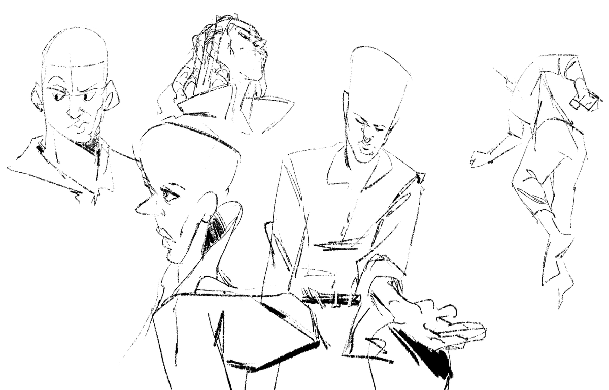 Testin' out a new brush with some doodles 