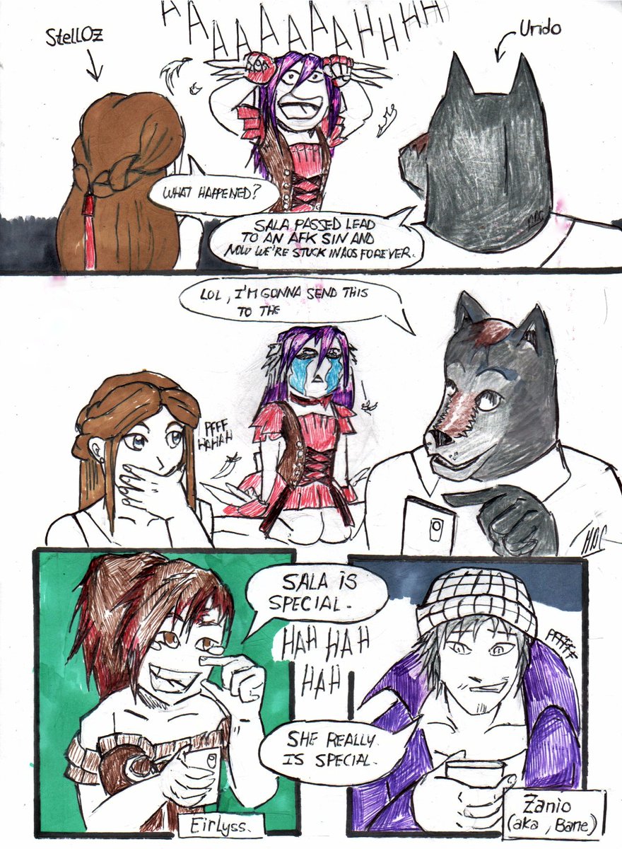 DarkStormSeeker's tweet photo. 101 cleric ways:
#35 Stop being laz- oh!
#36 Screw ups.
#salarah #101clericways #PerfectWorldEntertainment #wolfie #eirlyss #coffee #cleric #seeker #pwi #ArcGames #comedy #fantasy #elf #mmo #mmorpg #rpg #comic #art #tradicional
#salarah #zanio #bane #baneful #undo #stelloz https://t.co/t40VTGT0i4