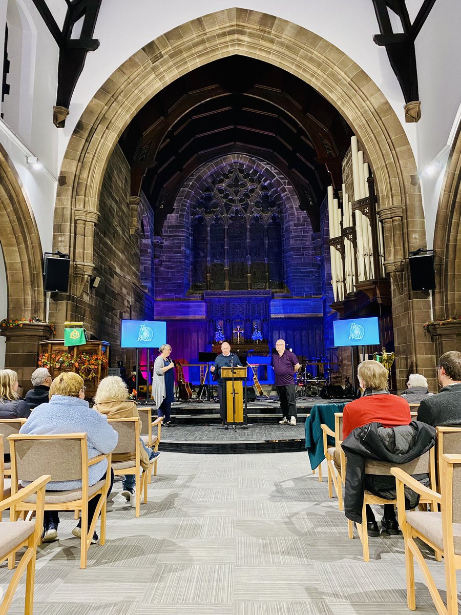 Fantastic to have the Well at St Mark’s tonight hearing about chaplaincy development in Wigan. Catch the livestream over on the Church Wigan Facebook page.