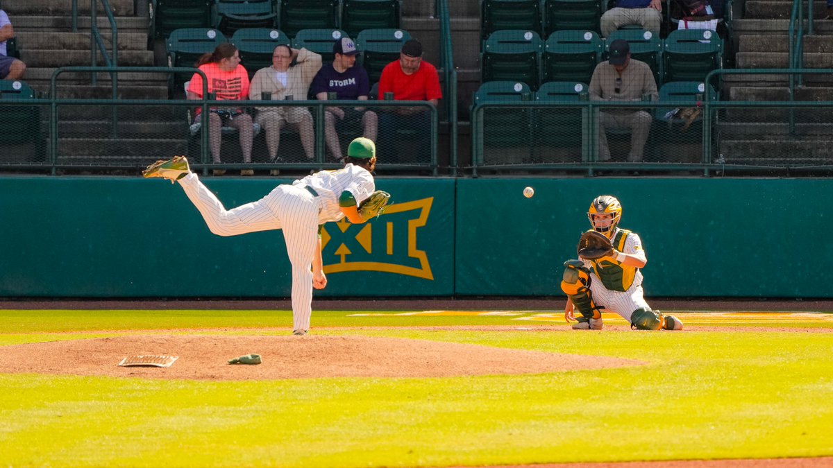 BaylorBaseball's tweet photo. Today's Battery = The Caley Twins 🔋

#SicEm 🐻⚾️ https://t.co/CP1NWlRU7i