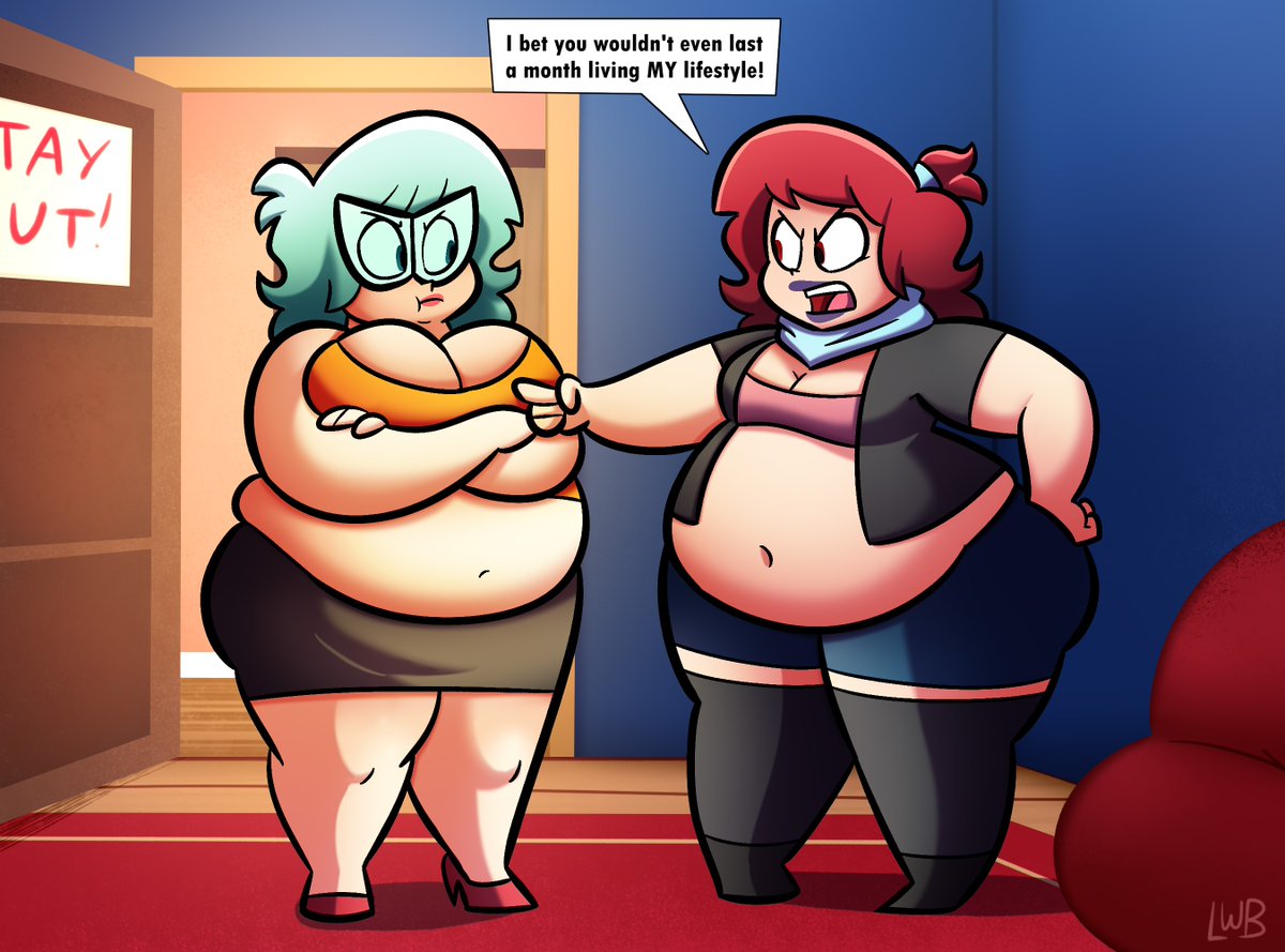 Slideshow weight gain fetish.