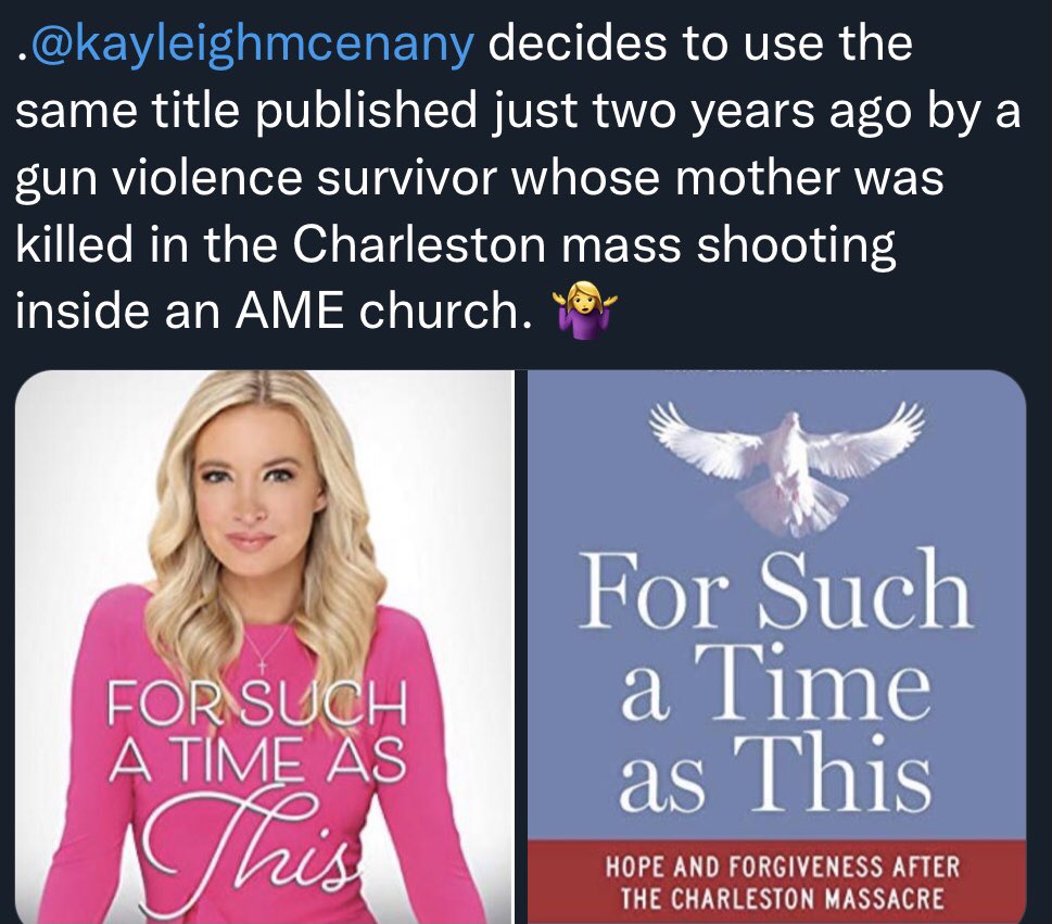 RisherRev's tweet photo. Wouldn’t it be nice if @kayleighmcenany fans bought my book instead! https://t.co/40EVTIb2s3