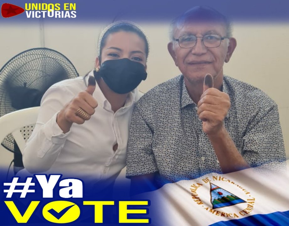 BenjamBarreto's tweet photo. #YaVote para seguir construyendo y defendiendo el modelo Cristiano, Socialista y Solidario ¡Aprobado ya x las mayorías d los 🇳🇮 q estamos creando con imaginación, fantasía, inteligencia, con el ❤ con alma d Revolución, una Nva Historia y una Nva Sociedad #EleccionesSoberanas2021 https://t.co/VxxvN3r7FY