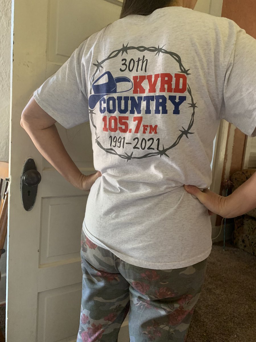 Poodle flying the KVRD and cammo colors while watching her Broncos lead the Cowboys. #NFL #SaluteToService