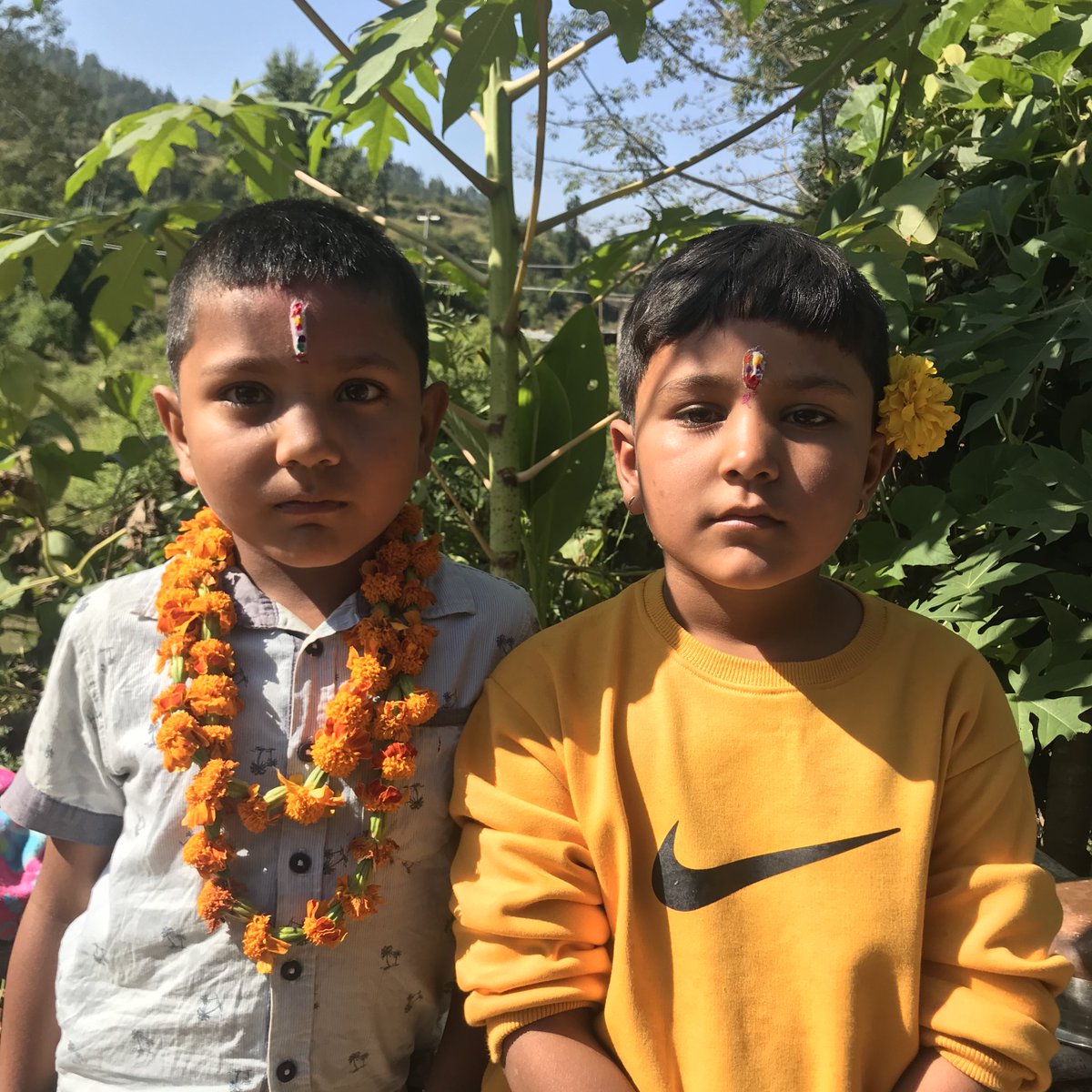 SAcharya7's tweet photo. तिहारमा टिका ग्रहण https://t.co/gVYgf15dWg