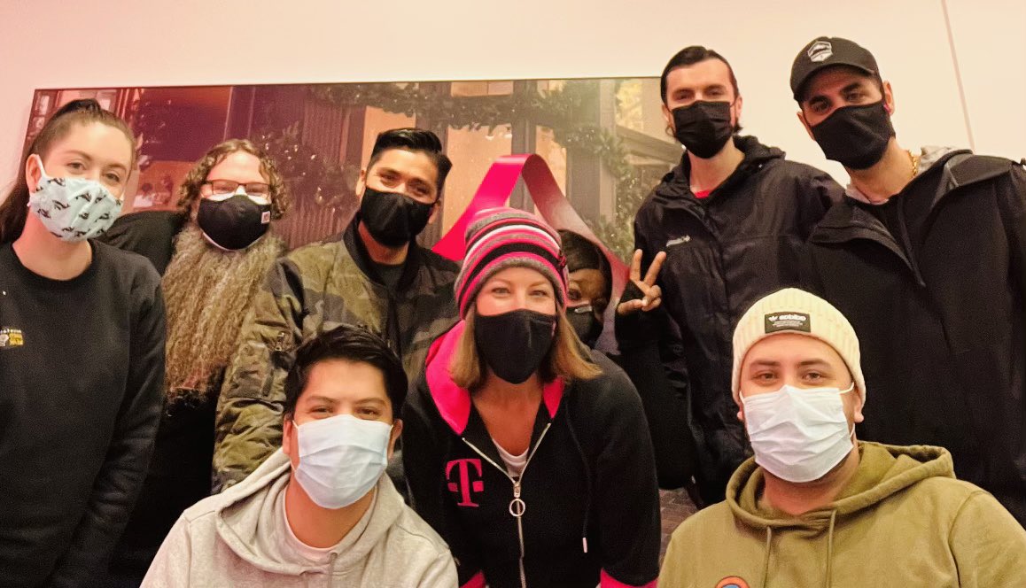 ke_schroeder's tweet photo. Cedar showing up #BestinClass and is #ALLIN great Sunday morning huddle 💕 @harris_joe85 @LeslieJohn214 @JacksonTingley https://t.co/mOWQNqxcuN