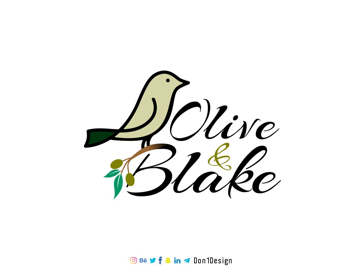 Don1Design's tweet photo. Olive &amp; Blake is a US-based company, they contacted me to design a logo for their business.

For any LOGO Design or other Related Work contact us at info@don1design.com

#D1D #Don1Design #logo #logodesign #logodesigner #designer #graphicdesigner #business #smallbusiness #startup https://t.co/qxTHq7YSU9
