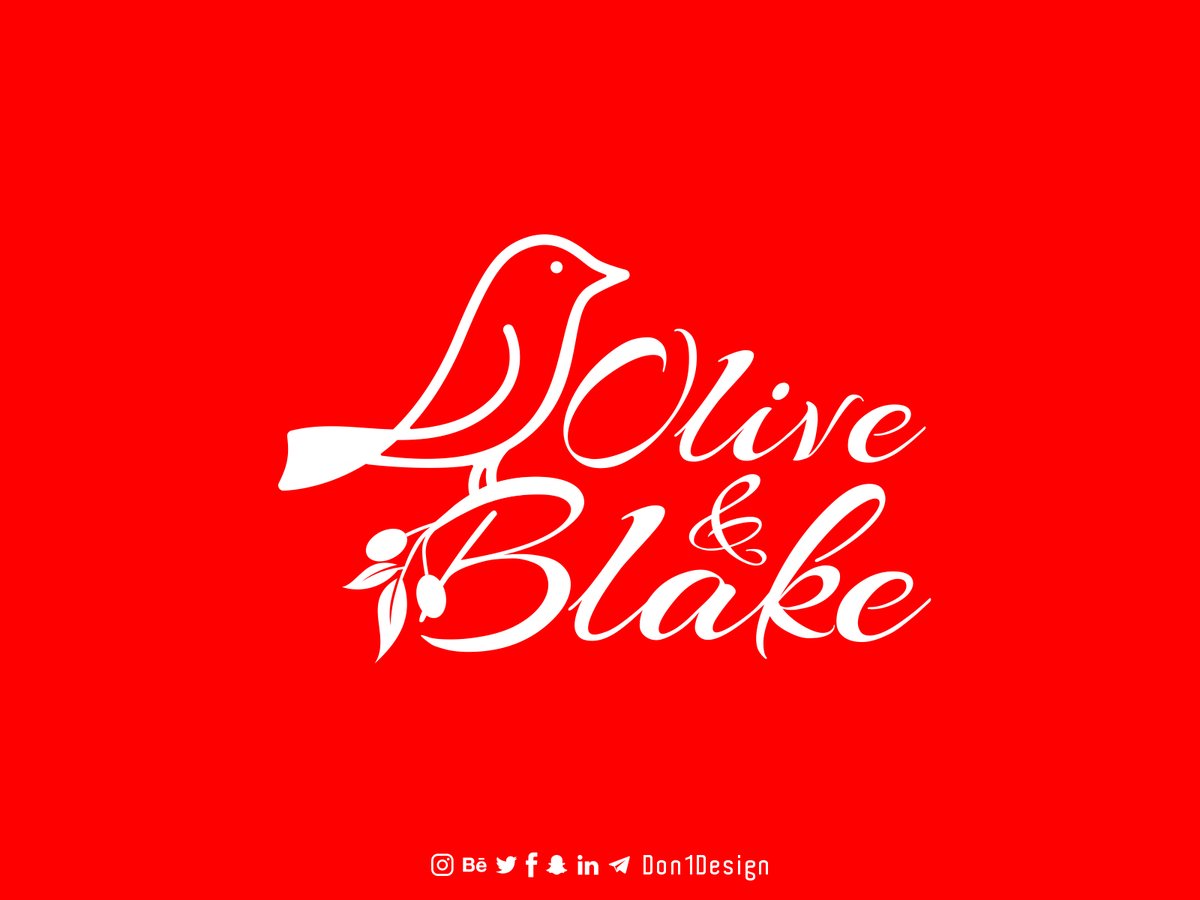 Don1Design's tweet photo. Olive &amp; Blake is a US-based company, they contacted me to design a logo for their business.

For any LOGO Design or other Related Work contact us at info@don1design.com

#D1D #Don1Design #logo #logodesign #logodesigner #designer #graphicdesigner #business #smallbusiness #startup https://t.co/qxTHq7YSU9