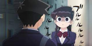 the autistic bi of the day is komi from komi can't communicate! she has severe social anxiety, a common comorbidity of autism! (headcanon)