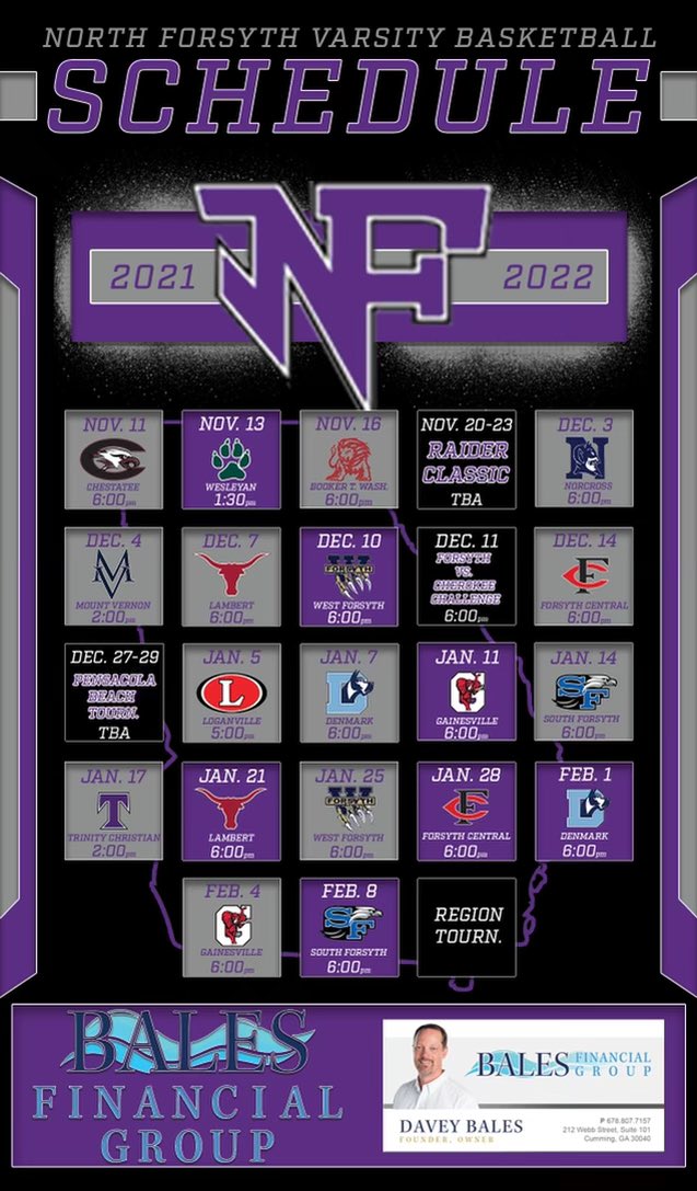 North Forsyth Boys Basketball tweet media