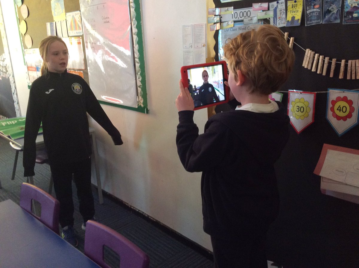NewBrightonPS's tweet photo. Year 5 have been experimenting with different camera angles and techniques as part of their video editing unit in #computing this week @NBPSComputing #nbpsComputing @WeAreComputing ๐น https://t.co/IxJoZCZ4ji