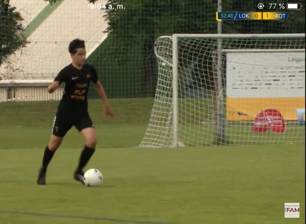 Gunter Sydow Paez(2006) crack del   SG ROTATION Leipzig 1950 del Fútbol Alemán,  otro gran jugador preparado para el Futbol Internacional en .<a href="/AcEmFC/">Academia Emeritense 🇺🇦</a> 💙💛 #AcademiaPorElMundo