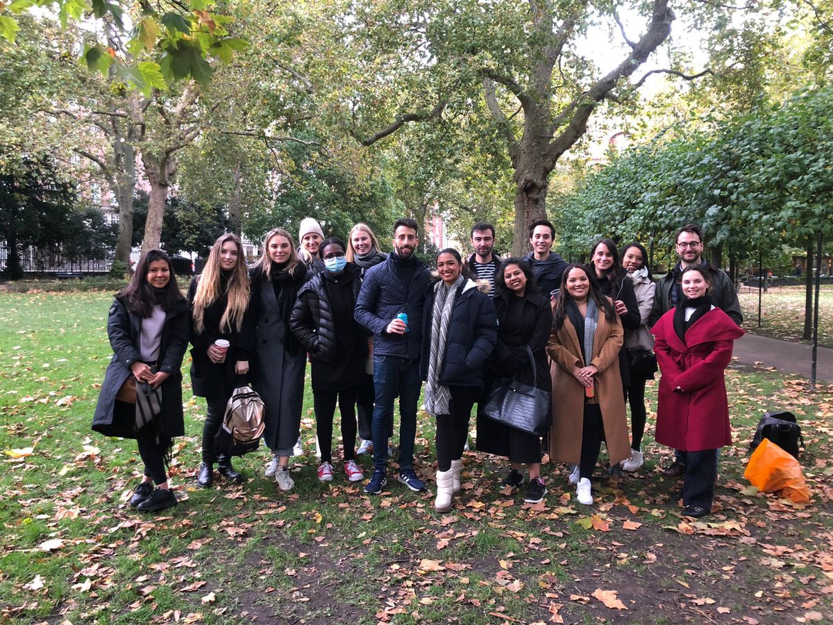 CCLSIPLLM's tweet photo. Some great photos of this weekend’s @QMSchoolofLaw #CCLSIPLLM social in Russell Square organised by course reps Stefano, Cristina and Priyal. Exchanging ideas, support and lots of fun! #IntellectualProperty #StudyinLondon #StudyLaw #LLM #LoveLondon https://t.co/Y0LtD906Ov