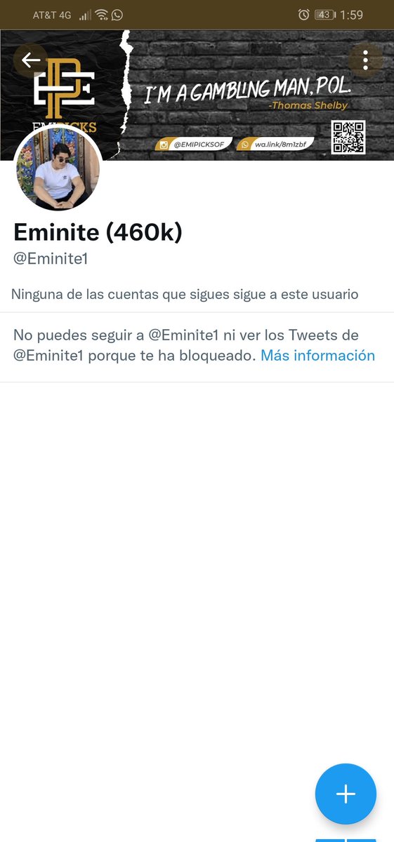 hey__xkid's tweet photo. Le dices sus verdades y se enoja el mamoncito. Pero sigan cromandosela.
Se da sus humos de grandesa y no da una. Ya trono Bank en su super grupo High Rollers. Pobre wey.
#freepick #eminite #bet365 #tipster https://t.co/wPBbBHWCJZ