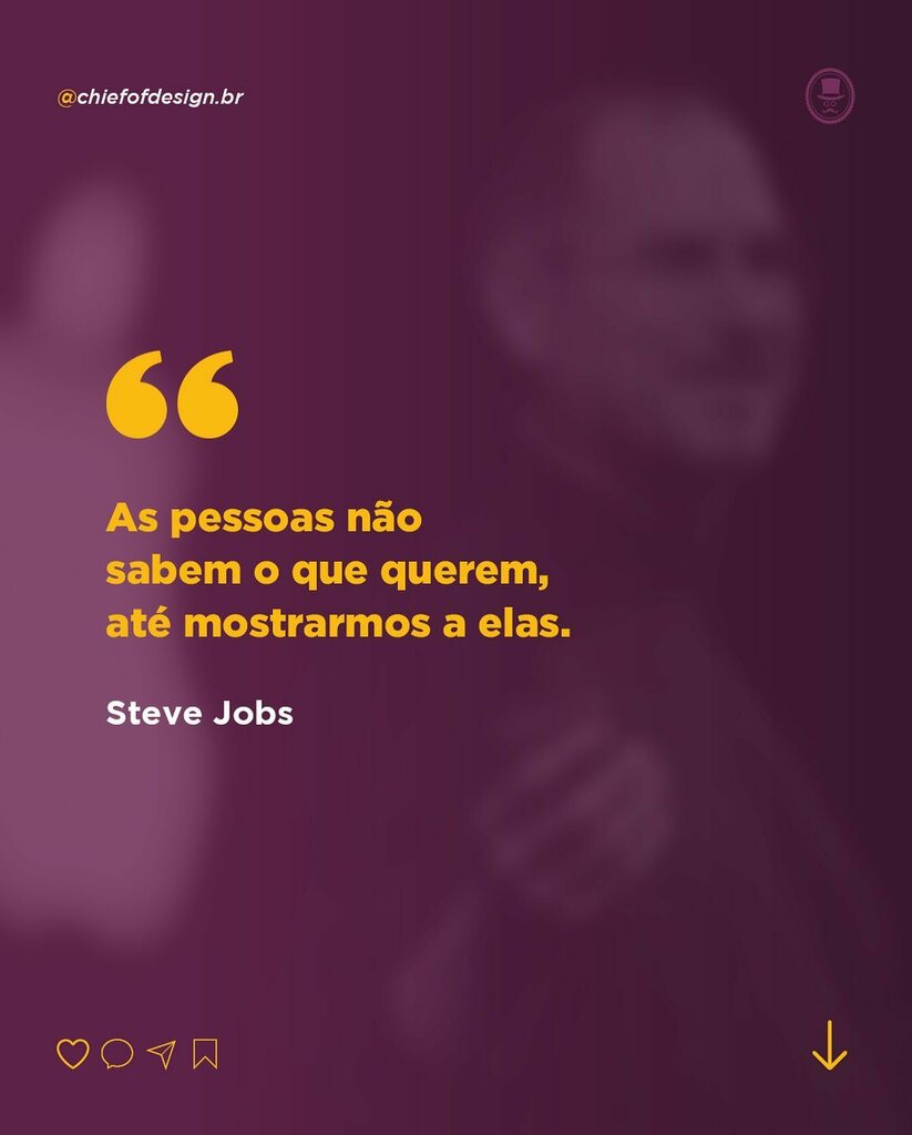 ChiefofDesign's tweet photo. As pessoas não sabem o que querem até você mostrar. Concorda???🤔

#designergrafico #logo #logomarca #identidadevisual #branding #designdemarca #designerbrasileiro #uxdesign #apple https://t.co/NEBWXoVbCI