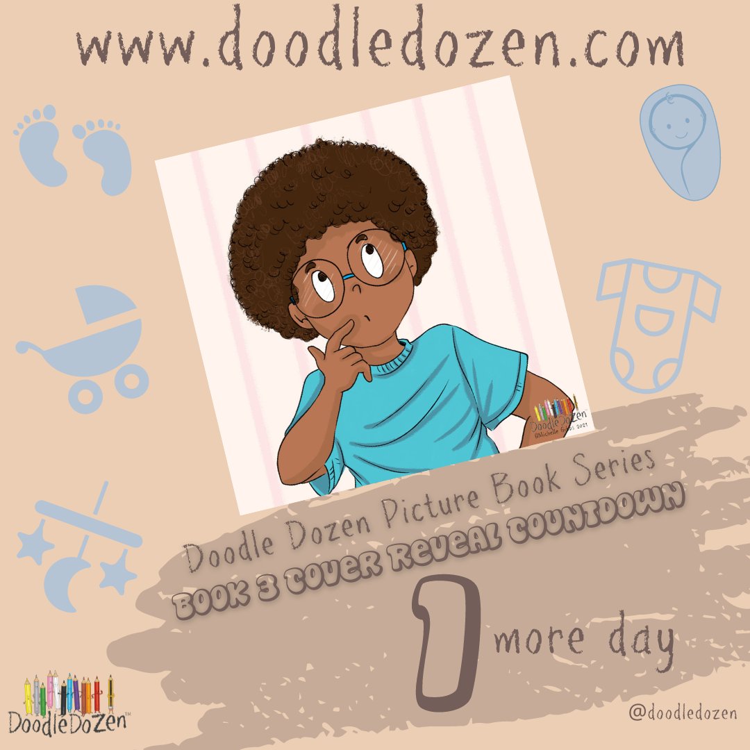 doodledozen's tweet photo. One day to go to our BIG COVER REVEAL for Book 3! Doodle Dozen Let's Get Doodling Our World is COMING SOON!!!⠀Grab your front row seat :-) Share with a friend, teacher, librarian you know so they don't miss out!⠀⠀
#newbook #comingsoon #coverreveal #doodledozen #picturebook https://t.co/Usl4ujiLqW