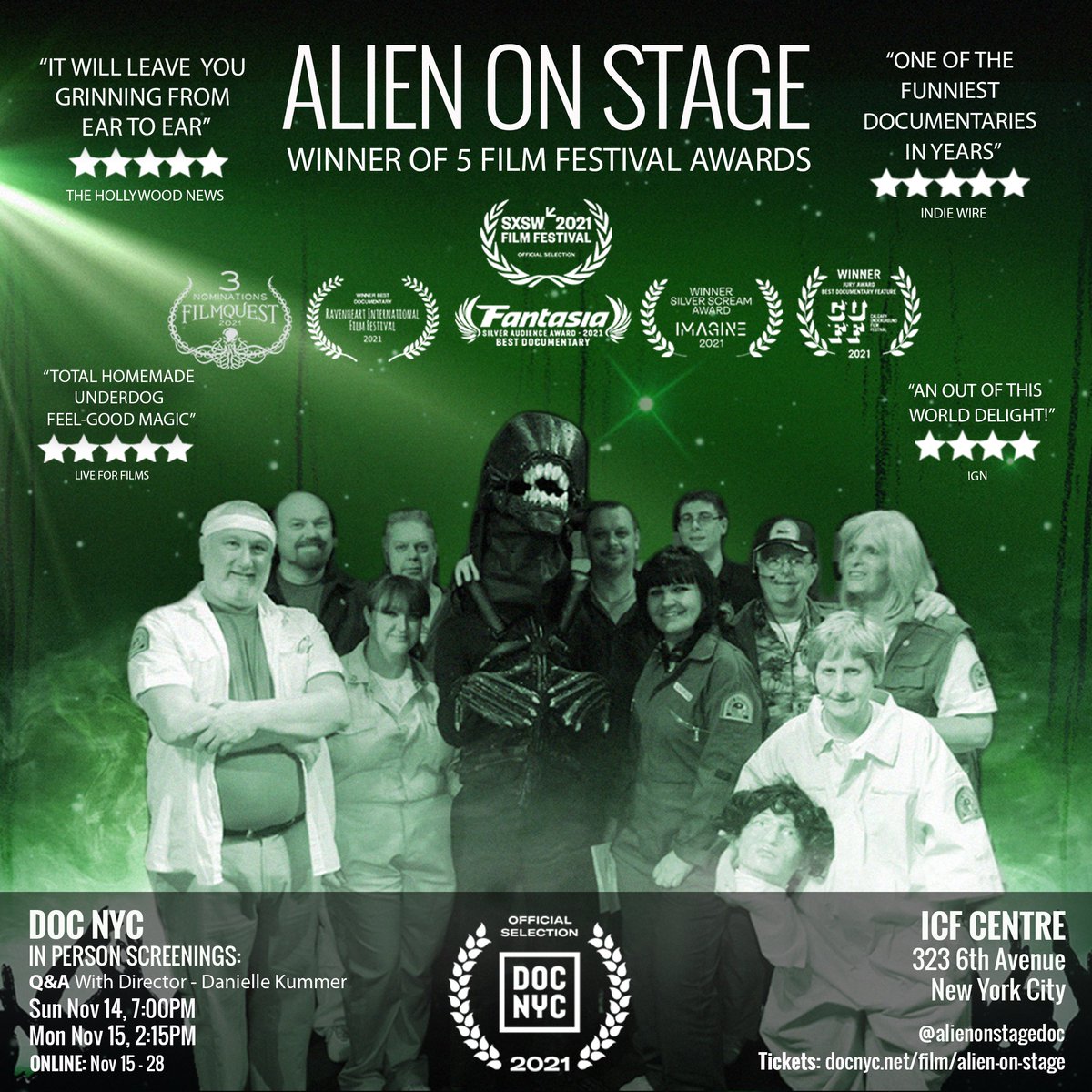 Alien On Stage tweet media