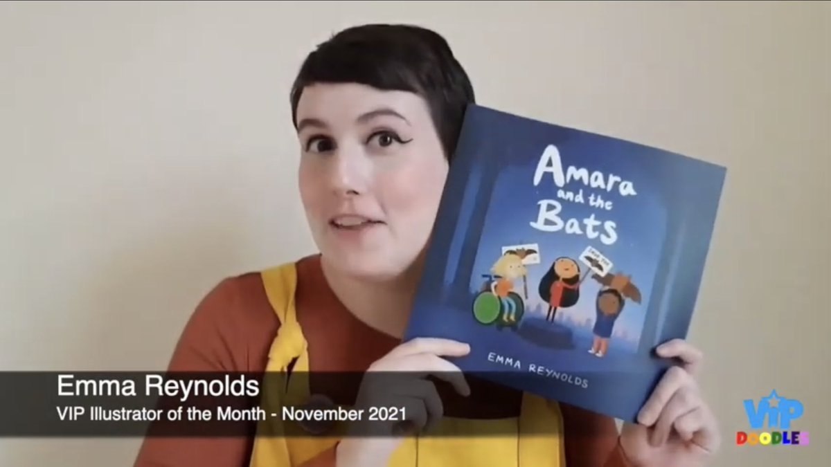 VIPreading's tweet photo. π VIP Giveaway π
π¦ Novemberβs VIP illustrator of the month is @EmmaIllustrate π¦
Watch her fab Amara and the Bats video, which features a reading and draw along:
π₯ https://t.co/nLFIOffxqU
RT & Follow @VIP_doodles
To Win:
π A signed copy of the book
UK Only
Ends 30.11.21 https://t.co/5t9RN6lZGd