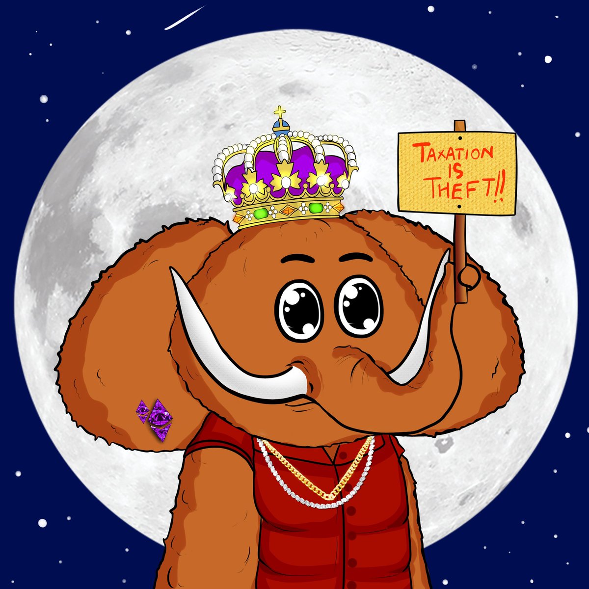 🚨Mint is live TOMORROW 5PM EST!🚨

Friendly reminder! There are 3 MEGA RARE mammoths that we are giving away to 3 random minters of ETHlephants! 

Also, check out our📌pinned tweet for our HUGE 5 ETH giveaway!