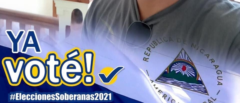 🗳️El poder del pueblo y para el pueblo, desde muy tempranas horas he ejercido el sufragio soberano, para más victorias en mi país, decidí bien, en la casilla que nos ha traído el progreso siempre. 2️⃣
#UnidosEnVictorias 
#NicaraguaTriunfa