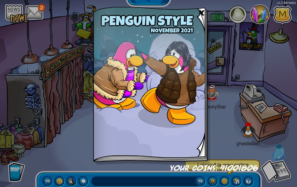 club penguin dress up game A new Penguin Style has arrived! Log into the game and start trying on some  new fresh outfits