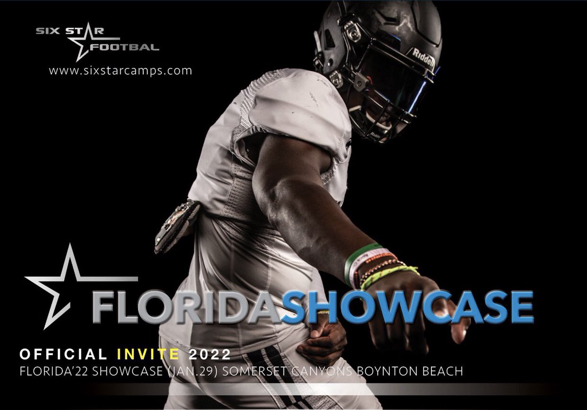 Thanks for the invite! @6starfootballFL <a href="/ELite1Preps/">H.Y.P.E INSTITUTE</a>