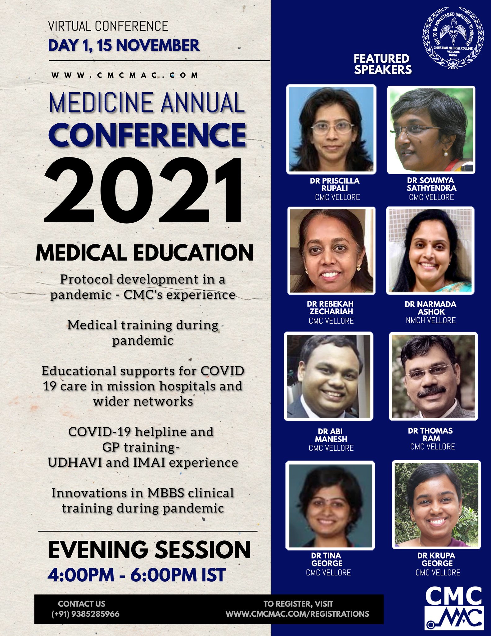 Cmc Mac Cmc Vellore Was Awarded The Ficci Award For Excellence In Hospital Preparedness During The Pandemic Learn About The Hospital S Journey In Protocol Development Medical Education While Ensuring Optimal