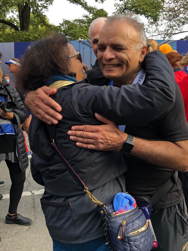 tcs_na's tweet photo. Congratulations to our Surya Kant, Chairman, North America, on completing the 2021 #TCSNYCMarathon! Way to go! #Buildingonbelief #WeBelieveNYC https://t.co/tNUN1S6zrZ