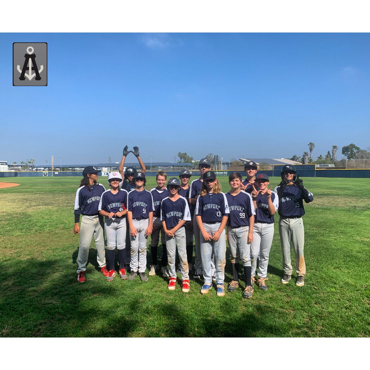 NewportAnchors1's tweet photo. Sunday W’s are fun! 

#GoAnchors || #AnchorBaseball https://t.co/RBsjNwo10G