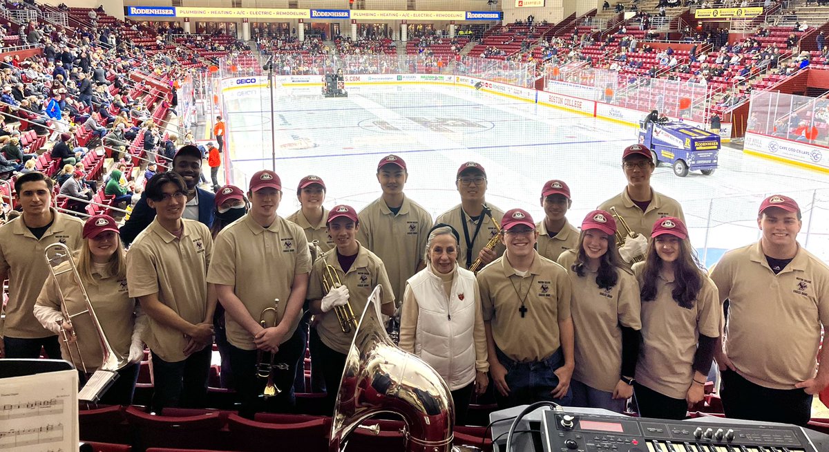 Boston College Pep Band tweet media