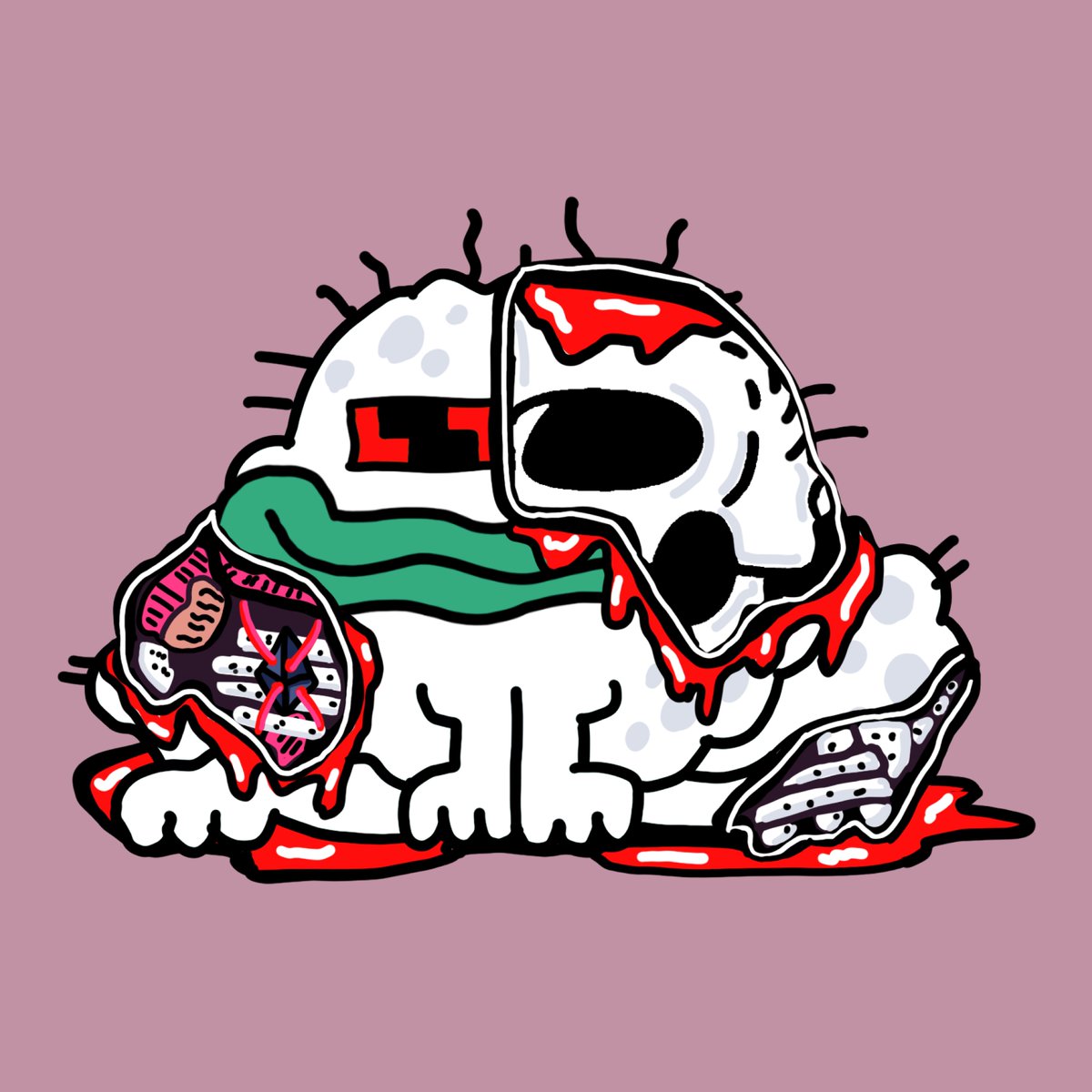 DissectedToadz's tweet photo. Lot 1 Of Commissions going pretty swell... https://t.co/olrL3X9isX