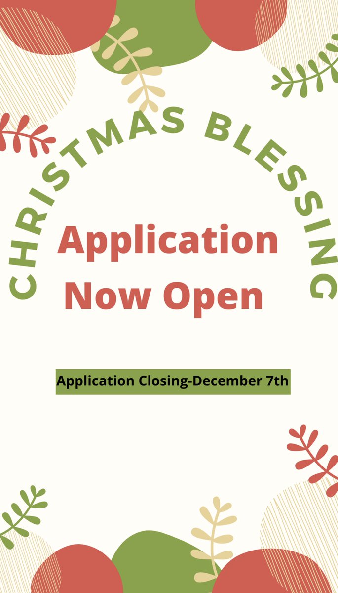 tobeablessing_'s tweet photo. It’s that time of year again! To Be A Blessing is hosting the 2nd Annual Christmas Blessing Giveaway. If you or anyone you know is in need of a Christmas blessing this year, fill out the application. Link in Bio! 

SHARE!! https://t.co/QWZkWSIUh0