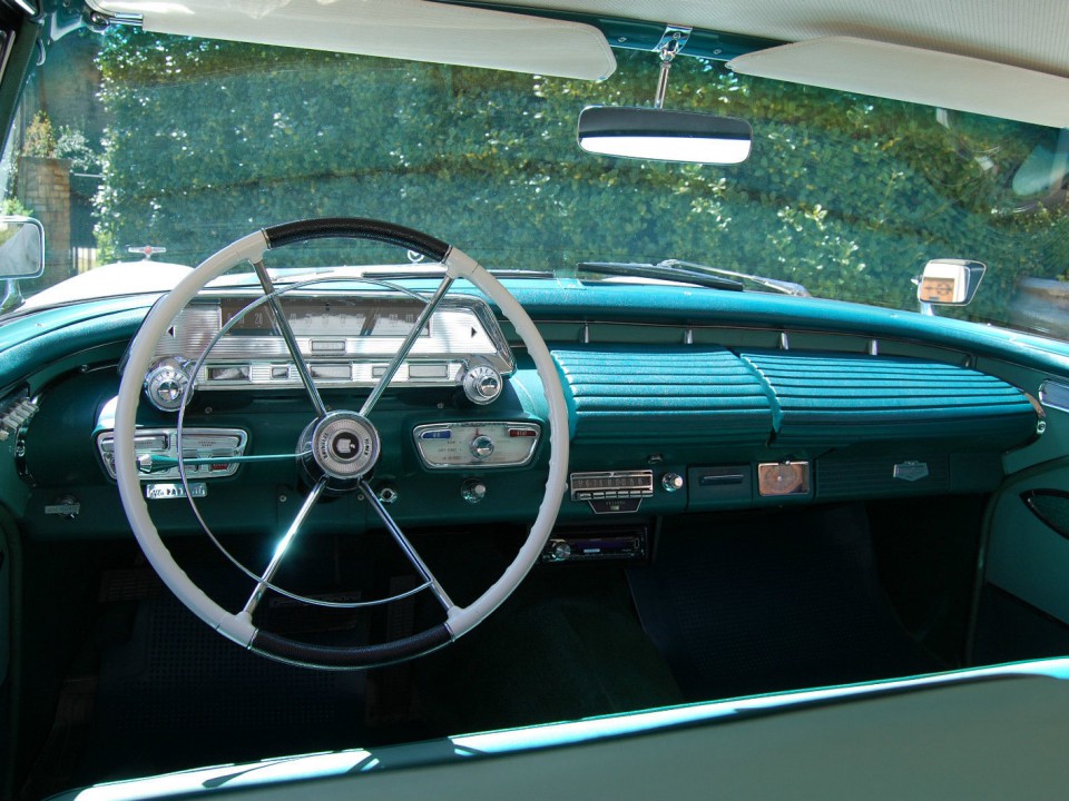 1958 #Mercury interiors came in the latest hues highlighting special man-ma...