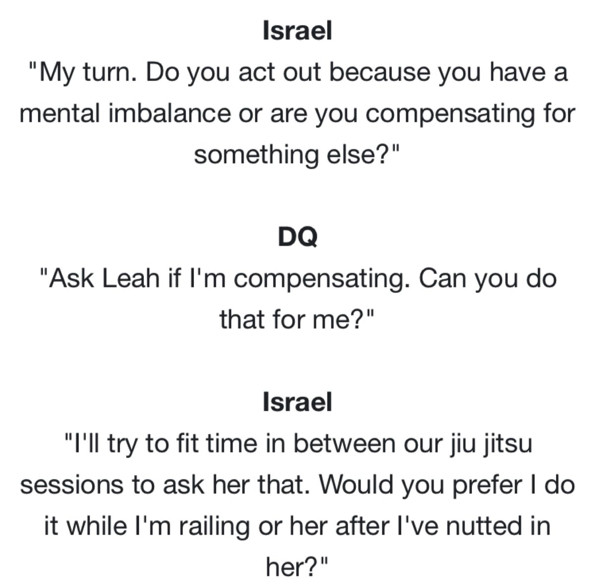 JessPromos's tweet photo. LI:

Izzy…we’re scheduled to have a jiu-jitsu session. Meet me in the bedroom. 👀

Clothing optional. 😜 https://t.co/13igOrlF0s